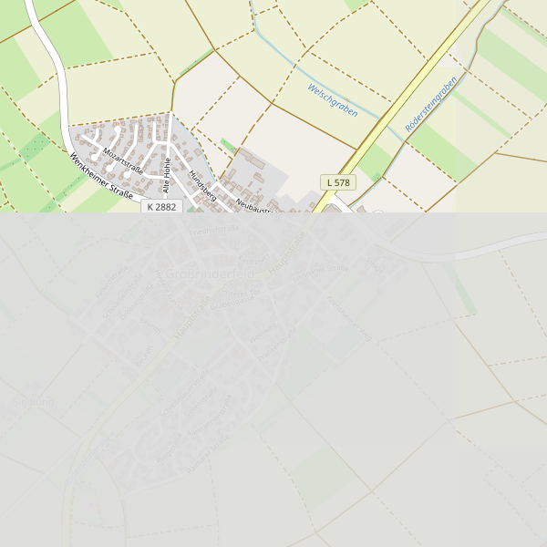 Karte der Toiletten in Großrinderfeld Thumbnail