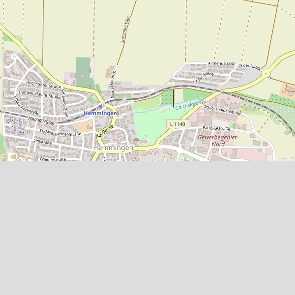 Karte der Toiletten in Hemmingen (LB) Thumbnail