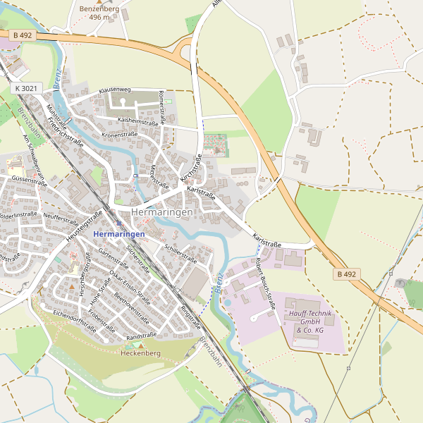Stadtplan Hermaringen Thumbnail