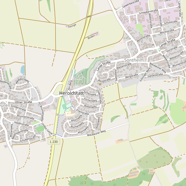 Karte der Toiletten in Heroldstatt Thumbnail