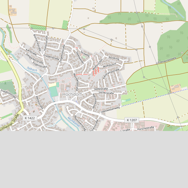Stadtplan Hochdorf (ES) Thumbnail