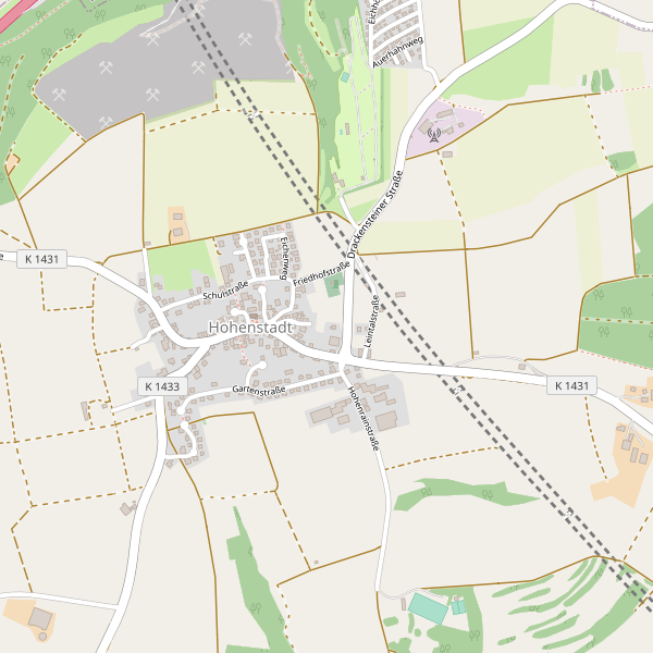 Stadtplan Hohenstadt Thumbnail