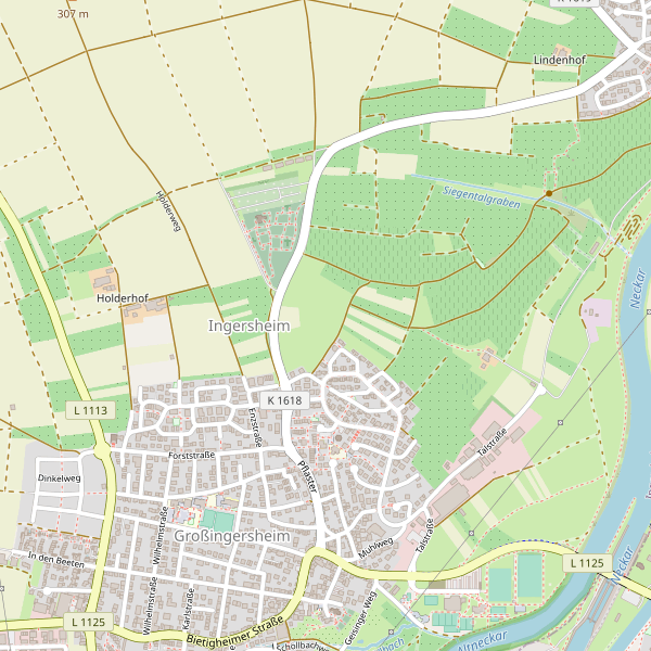 Stadtplan Ingersheim Thumbnail