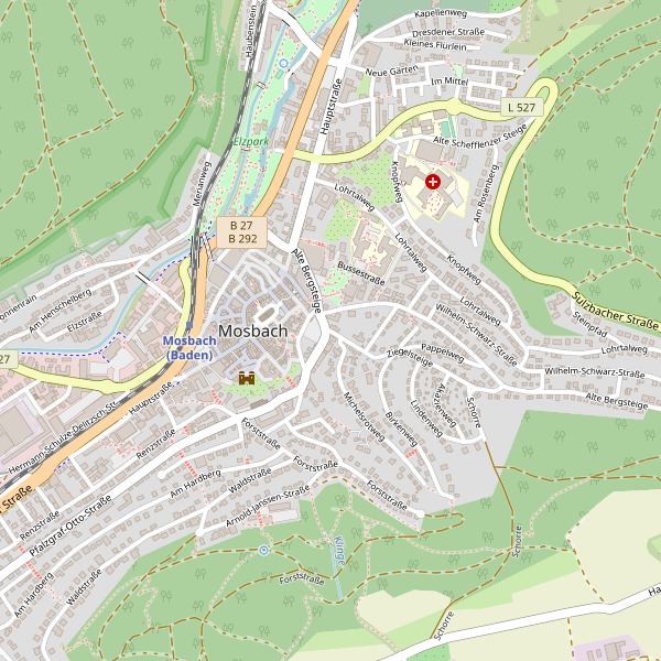 Stadtplan Mosbach - Lombardo Geosystems