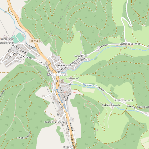 Karte der Toiletten in Mühlenbach Thumbnail