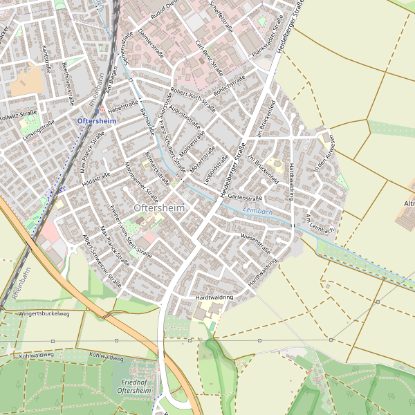 Karte der Ärzte in Oftersheim Thumbnail