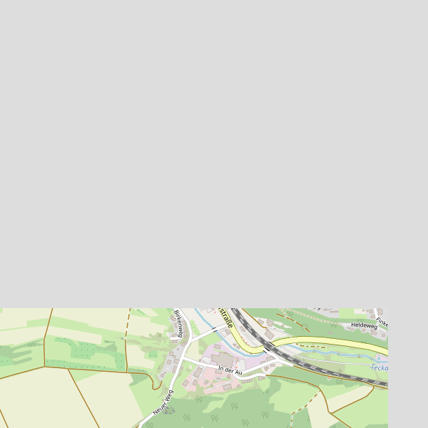 Stadtplan Seckach Thumbnail