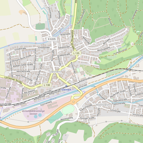 Karte der Toiletten in Steinen (LÖ) Thumbnail