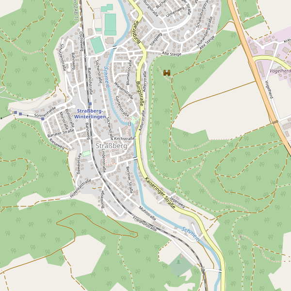 Karte der Toiletten in Straßberg (BL) Thumbnail