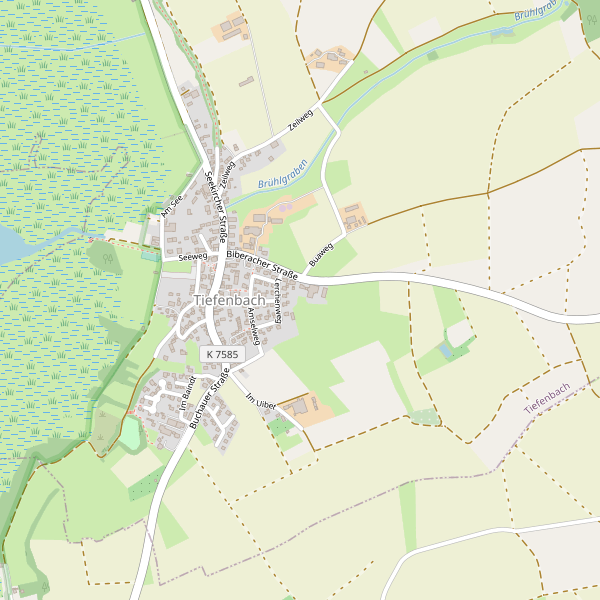 Karte der Toiletten in Tiefenbach (BC) Thumbnail