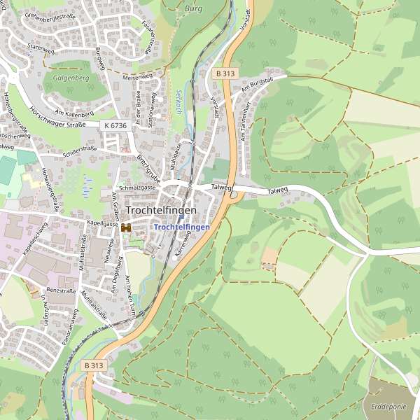 Stadtplan Trochtelfingen Thumbnail
