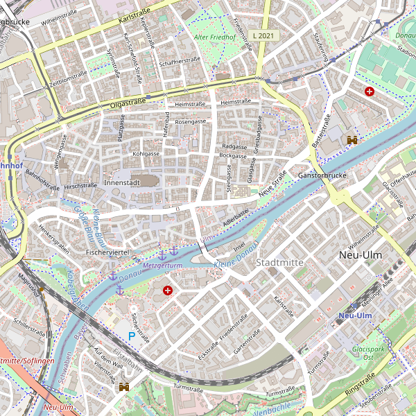 Thumbnail Stadtplan Ulm