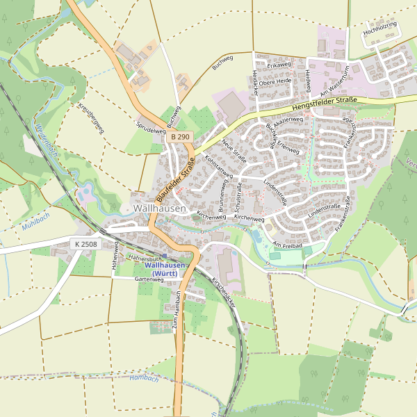 Karte der Toiletten in Wallhausen (SHA) Thumbnail