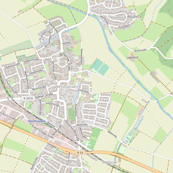 Karte der Toiletten in Westhausen (AA) Thumbnail