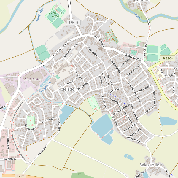 Karte der Toiletten in Adelsdorf (ERH) Thumbnail