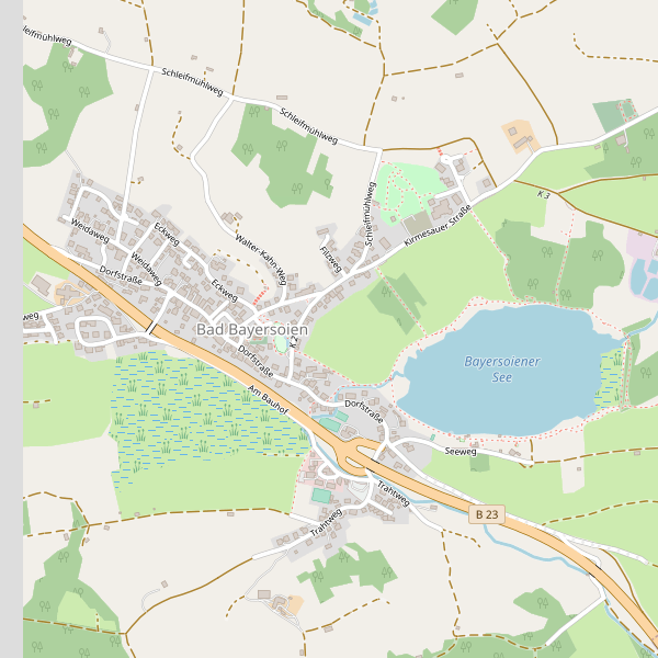 Stadtplan Bad Bayersoien Thumbnail