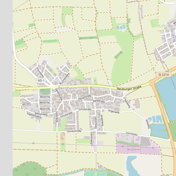 Karte der Toiletten in Bergheim (ND) Thumbnail