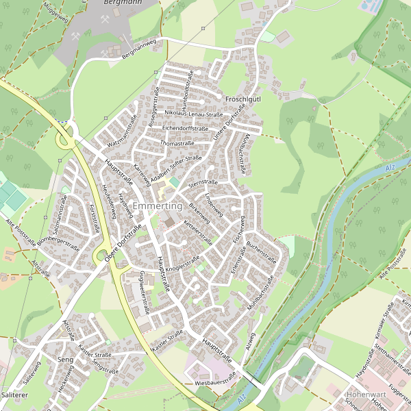 Stadtplan Emmerting Thumbnail