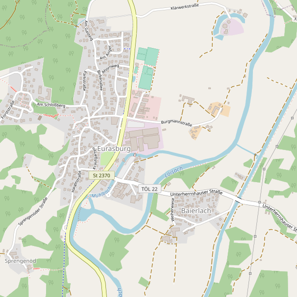 Karte der Toiletten in Eurasburg Thumbnail