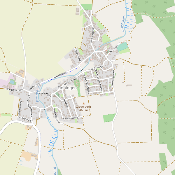 Karte der Toiletten in Finningen Thumbnail