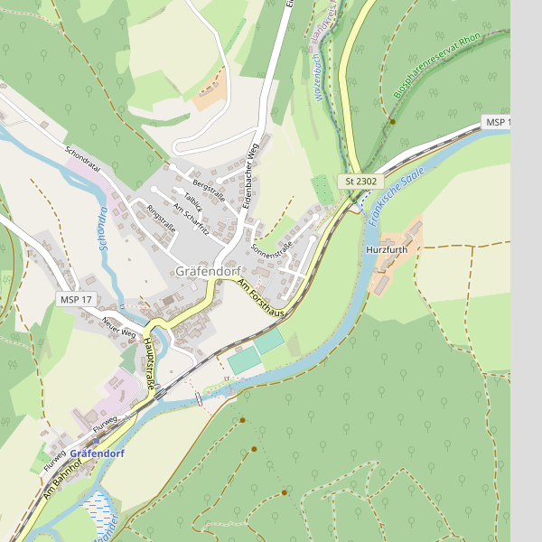 Karte der Toiletten in Gräfendorf (MSP) Thumbnail