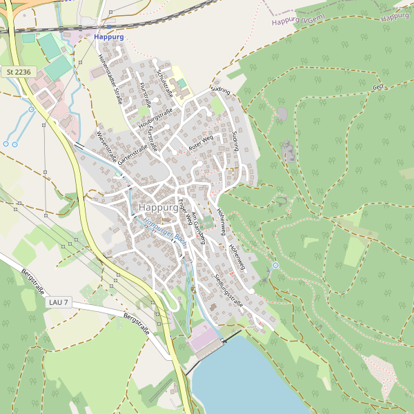 Stadtplan Happurg Thumbnail