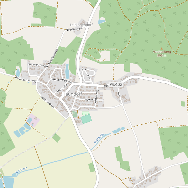 Karte der Toiletten in Haundorf Thumbnail