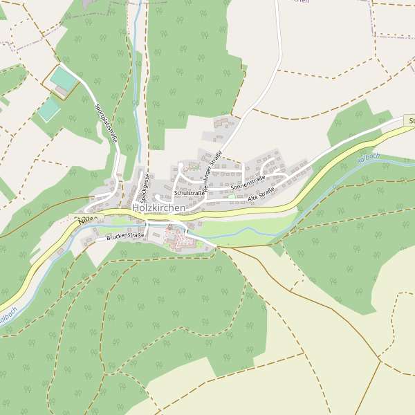 Karte der Toiletten in Holzkirchen (WÜ) Thumbnail