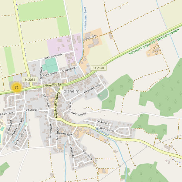 Karte der Parkplätze in Holzheim (DLG) Thumbnail