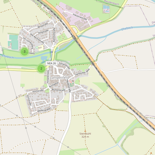 Karte der Parkplätze in Langenfeld (NEA) Thumbnail