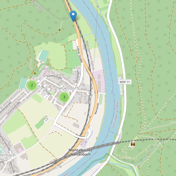 Karte der Parkplätze in Neuendorf (MSP) Thumbnail