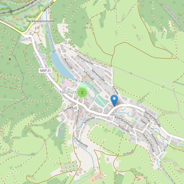 Karte der Parkplätze in Neuhütten (MSP) Thumbnail