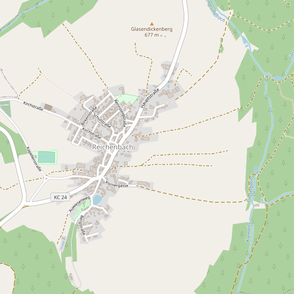 Karte der Parkplätze in Reichenbach (KC) Thumbnail