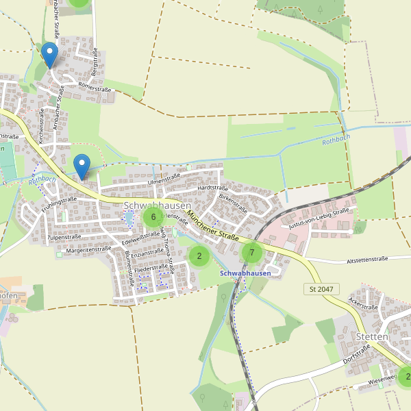 Karte der Parkplätze in Schwabhausen (DAH) Thumbnail