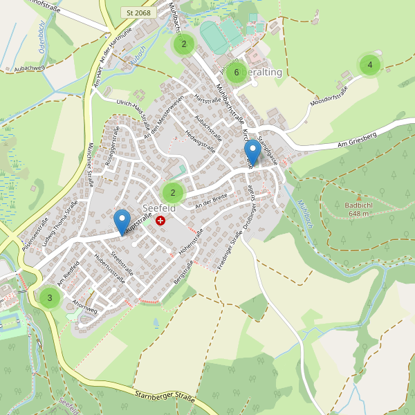 Karte der Parkplätze in Seefeld (STA) Thumbnail