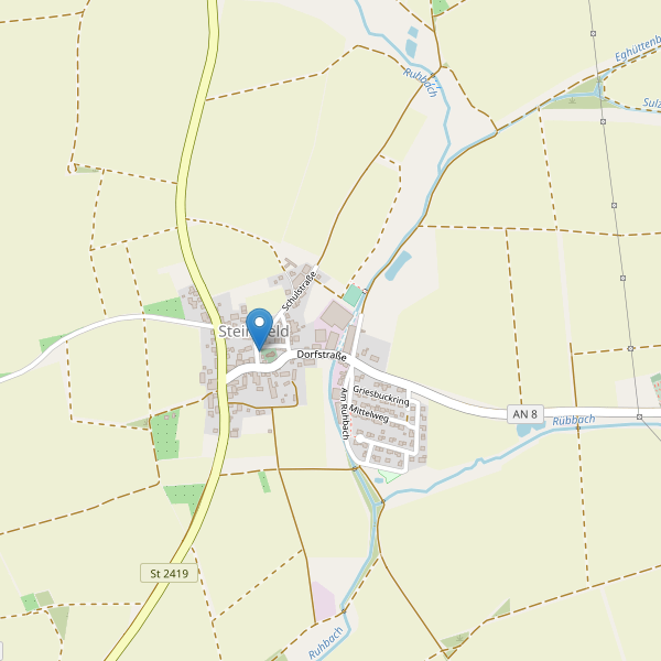 Karte der Parkplätze in Steinsfeld Thumbnail