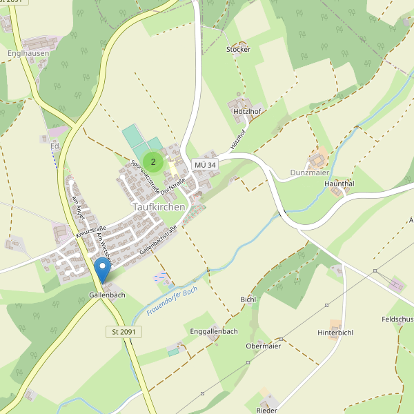 Karte der Parkplätze in Taufkirchen (MÜ) Thumbnail