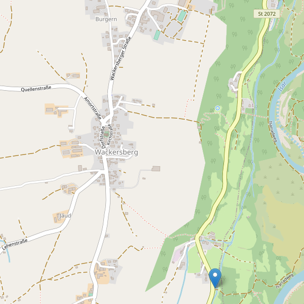 Karte der Parkplätze in Wackersberg Thumbnail