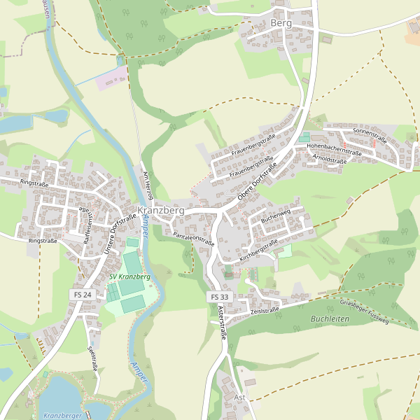 Stadtplan Kranzberg Thumbnail