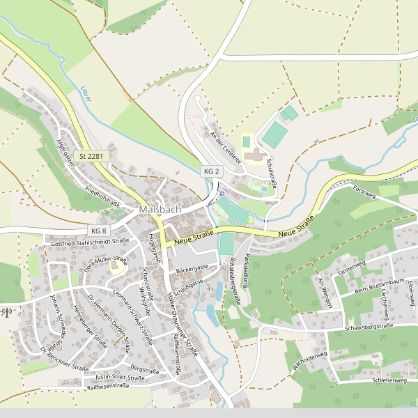 Stadtplan Maßbach Thumbnail