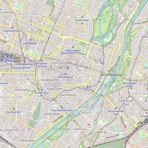 Stadtplan München Thumbnail