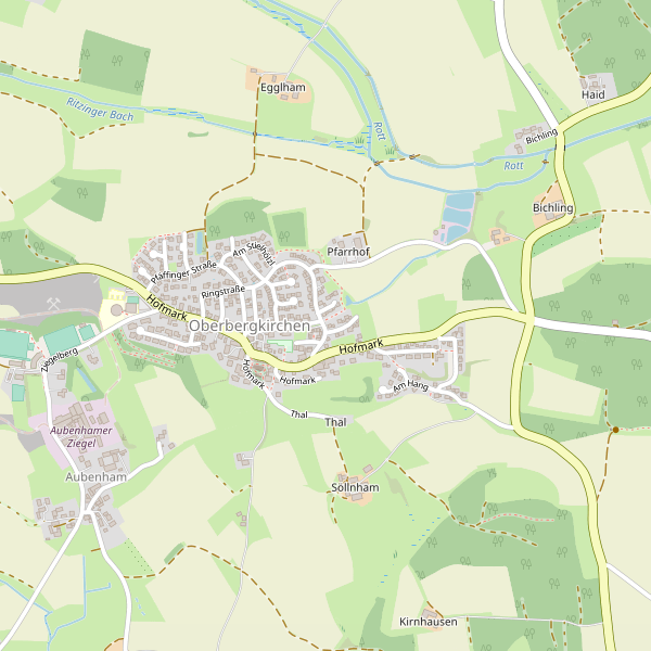 Karte der Toiletten in Oberbergkirchen Thumbnail