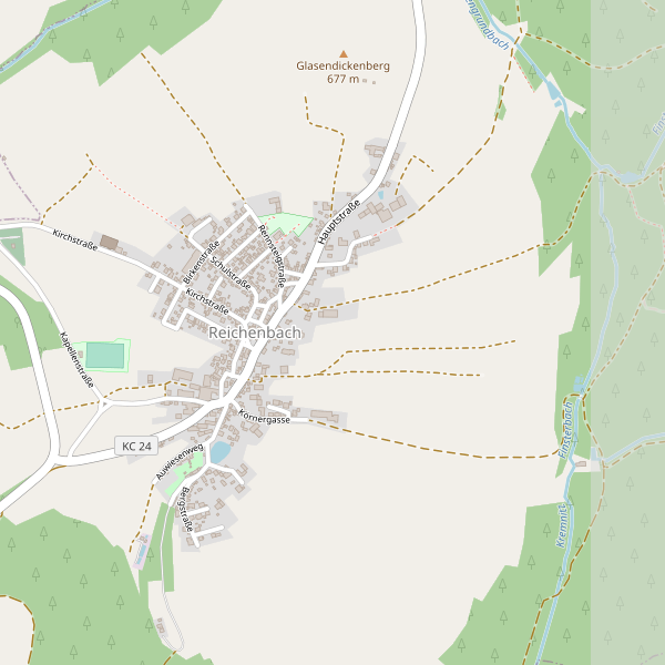 Karte der Toiletten in Reichenbach (KC) Thumbnail