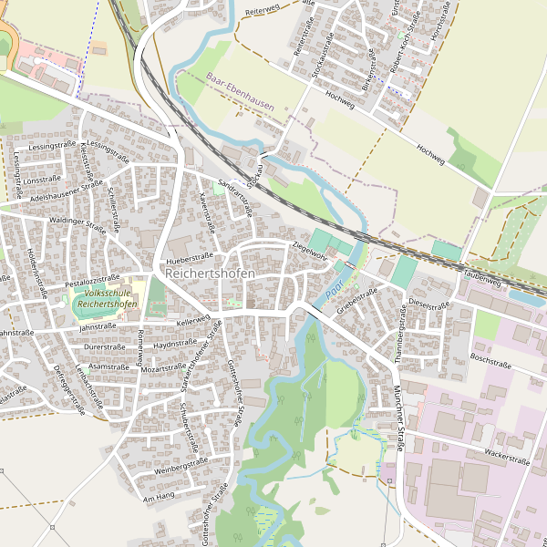 Stadtplan Reichertshofen Thumbnail