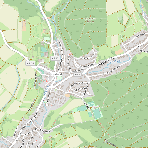 Karte der Toiletten in Sailauf Thumbnail