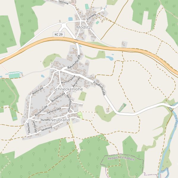 Stadtplan Schneckenlohe Thumbnail