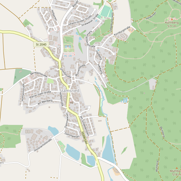 Stadtplan Stamsried Thumbnail