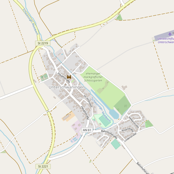 Karte der Toiletten in Unterschwaningen Thumbnail