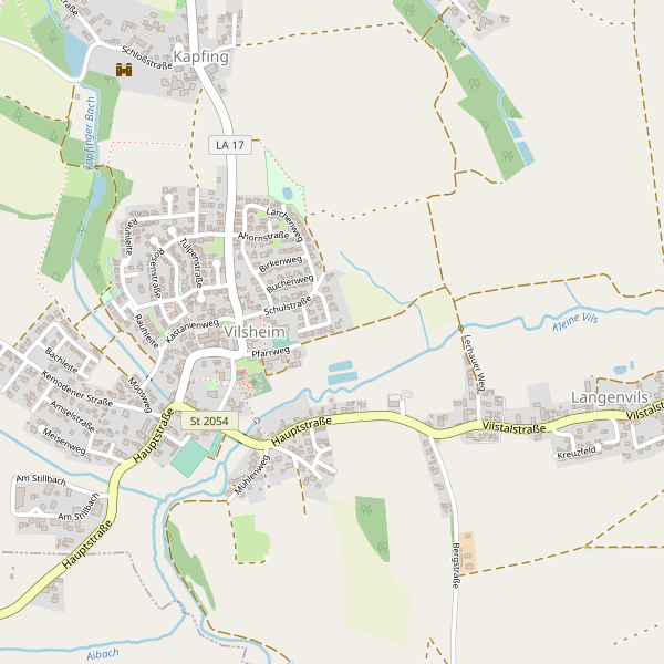 Karte der Toiletten in Vilsheim Thumbnail