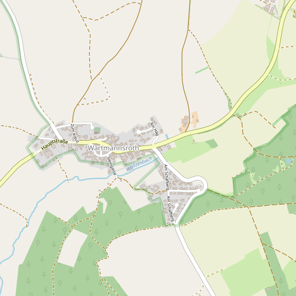 Stadtplan Wartmannsroth Thumbnail